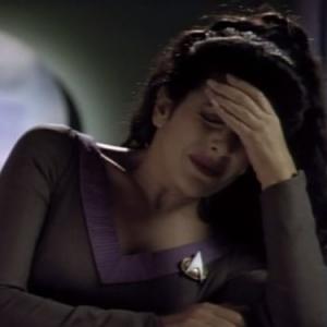 Still of Marina Sirtis in Star Trek The Next Generation 1987