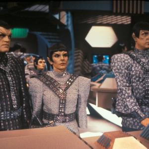 Still of Marina Sirtis Robertson Dean Scott MacDonald and Carolyn Seymour in Star Trek The Next Generation 1987