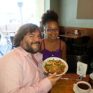 Lunch with Jack Black