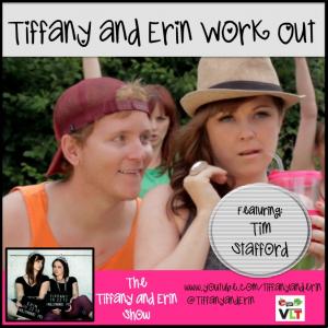 Tim Stafford, Tiffany Berube, and Erin Coleman in The Tiffany and Erin Show