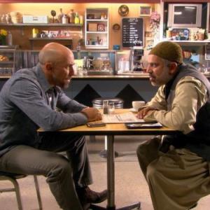 Still of Carlo Rota and Manoj Sood in Little Mosque on the Prairie (2007)