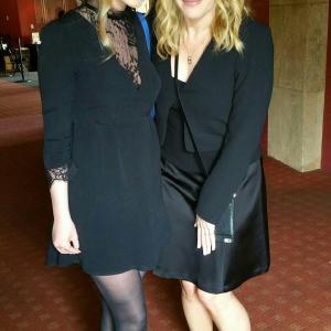 Kate Winslet and Savannah Kennick at the screening of 