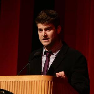 Ryan Moody speaking at the 2013 UCLA Film Festival held at the DGA in Hollywood