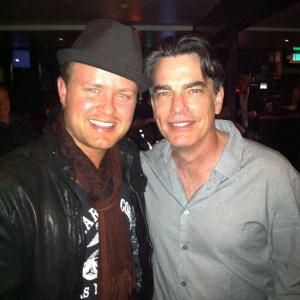 At the Whisky-a-Go-Go with Peter Gallagher