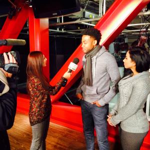 Interview for Omni TV, Toronto