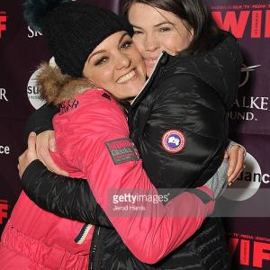 Clea DuVall and Frankie Shaw