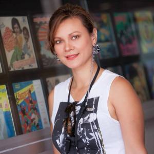 Kimberly Pal at the Cambodian Town Film Festival in 2014