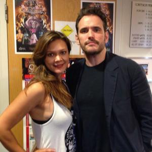Kimberly Pal and Matt Dillon at The Cambodian Town Film Festival in 2014