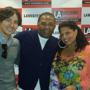 AT THE FESTIVAL WITH YOHAN LEE AND SHARON KING, BLAKE ROBERTS