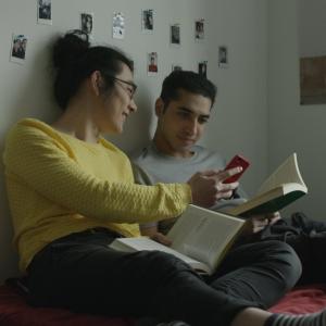 Still of Sam Abbas and Francesco Chen in Time to Come (2016)