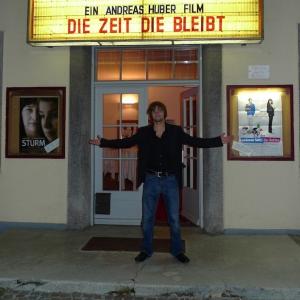 Andreas Huber at premiere of 