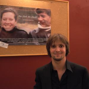 Andreas Huber at premiere of Die Zeit die bleibt at Cinema Schwanenstadt Upper Austria August 2010
