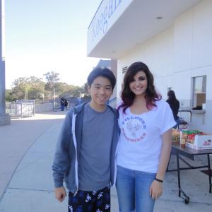 Austin Chandra and Rebecca Black in Eric Finley: Comment Counselor