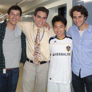 Austin Chandra, Will Eisenberg, Aaron Eisenberg and Michael Lewen in Eric Finley: Comment Counselor