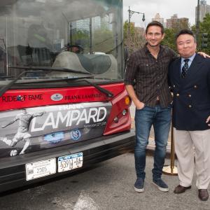 David W. Chien with Ride of Fame Official Fifth Anniversary Honoree Frank Lampard (September 22nd, 2015).