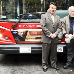 David W. Chien poses with Ride of Fame Honoree Richard Dreyfuss (November 5th, 2010).
