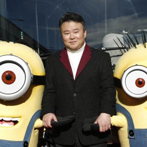 David W Chien with The Minions at Ride of Fame November 25th 2013
