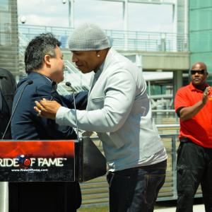 David W Chien inducts LL COOL J to the Ride of Fame May 13th 2013