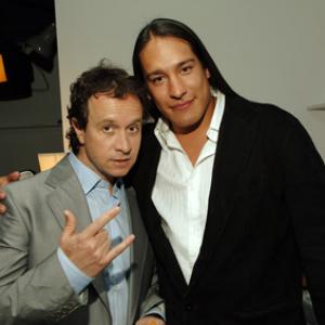 Pauly Shore and Michael Spears at event of Into the West 2005