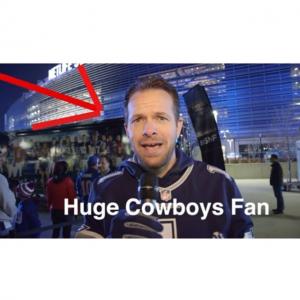 Matt Thornton Correspondent NBC Sunday Night Football NFL Dallas Cowboys at New York Giants