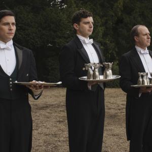 Still of Kevin Doyle Rob JamesCollier and Michael Fox in Downton Abbey 2010