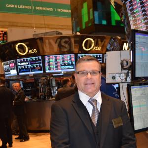 Robert Nash NYSE Trading Floor and Closing Bell Ceremonies 2013 CROA