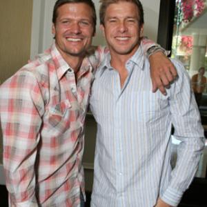 Bailey Chase and Kenny Johnson