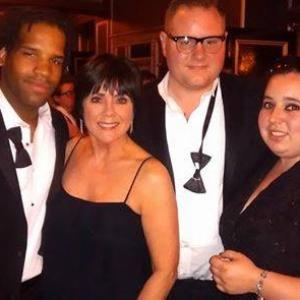 With Joyce Dewitt after the world premiere of Rock Story