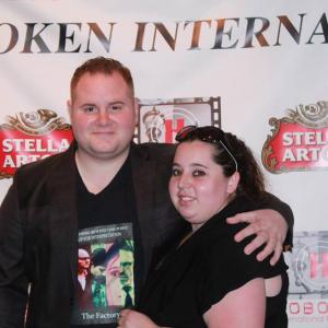 At The Hoboken International film festival with ProducerCasting Director Melissa Cohen