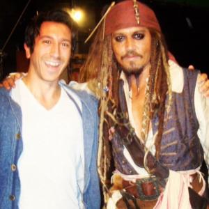 With Johnny Depp on the making of 