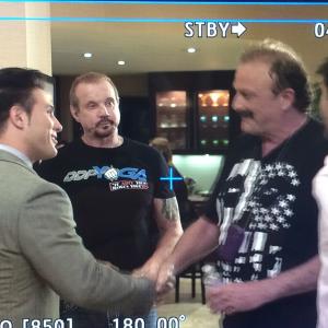 Epic part of the movie being with Jake The Snake Roberts DDP and Marc Yellin