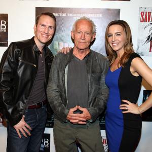Lake Eerie Red Carpet Event and Private Concert by Soundtrack Band Le Reverie at House of Blues Sunset Strip in Los Angeles CA August 2014 DirectorProducer Chris Majors Lake Eerie Star Lance Henriksen WriterProducerStar Meredith Majors
