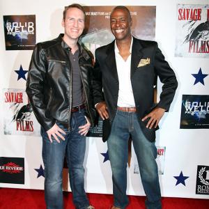 Director Chris Majors and Cinematographer David M Brewer at the House of Blues Event promoting Lake Eerie