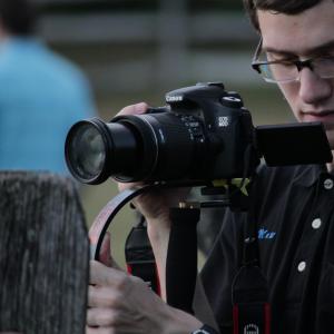 Matthew Elton shooting on a Canon 60D.