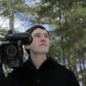 Matthew Elton shooting on a Panasonic AGAC7