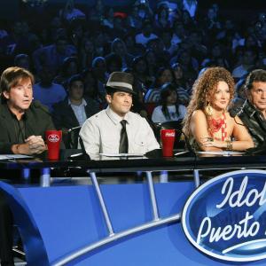 Idol Puerto Rico 2011 Celebrity Judge With Ricardo Montaner Jerry Rivera and Topy Mamery