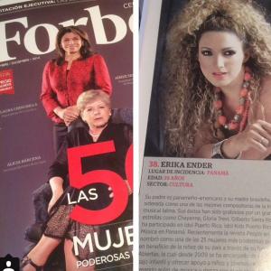 As one of the most 50 influential women of 2014 according to Forbes Magazine en Espaol
