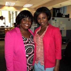 Sherri Shepherd and Heather-Claire Nortey play older and younger Joy White in 