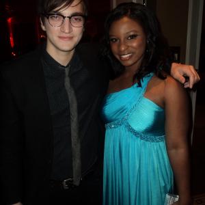 Richard Harmon and HeatherClaire Nortey at Lighthouse Pictures and Jetset Crew RED CARPET Party for the Vancouver International Film Festival