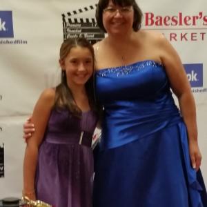 With Candy Beard at the Vanished Red carpet movie premiere