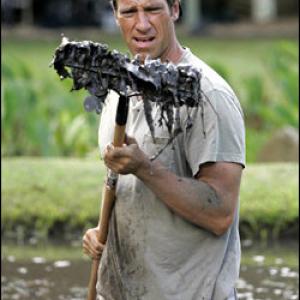 Mike Rowe in Dirty Jobs 2005