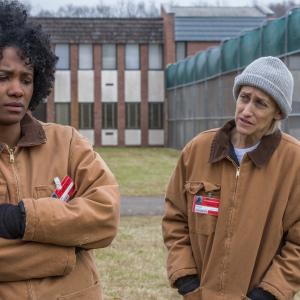 Still of Constance Shulman and Vicky Jeudy in Orange Is the New Black (2013)