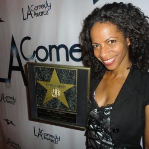 LA Comedy Awards recognizes GAYLA JOHNSON as Most Hilarious Comedienne 2011 Awarded at the Laugh Factory Hollywood CA