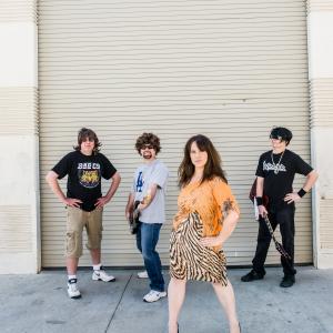 My band, Under Cover, and I at our first official photo shoot