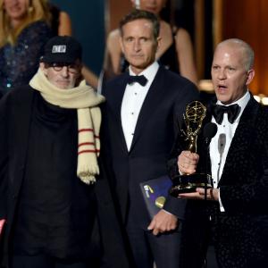 Larry Kramer and Ryan Murphy at event of The 66th Primetime Emmy Awards (2014)