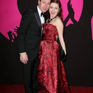 Vanessa Claire Smith and French Stewart at the Ovation awards in Los Angeles