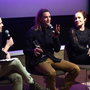 Craig Horner and Sarah Goldberg attend Entertainment Weekly And VH1 Host A Special Screening Of VH1's New Scripted Series 'Hindsight'