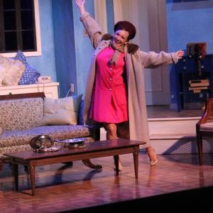 Julie as Corie in Barefoot in the Park, by Neil Simon at Winnipesaukee Playhouse, Summer 2013