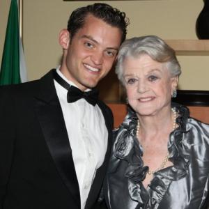 The night that Patrick received the Young Sondheim Award alongside Angela Lansbury at the Italian Embassy.