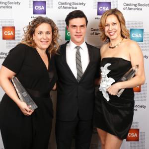 Meg Morman, Finn Wittrock and Sunday Boling at the 31st Annual Artios Awards.